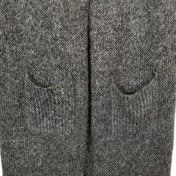 BCBGMAXAZRIA Womens Gray Cap Sleeve Long Duster Cardigan Size Large - Picture 5 of 8